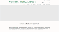 Desktop Screenshot of northerntropicalplants.com.au